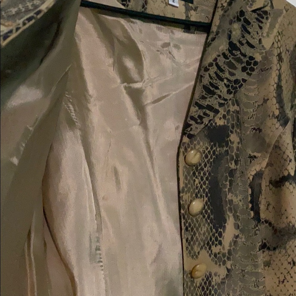 Fabulous Python Print Jacket - image 4